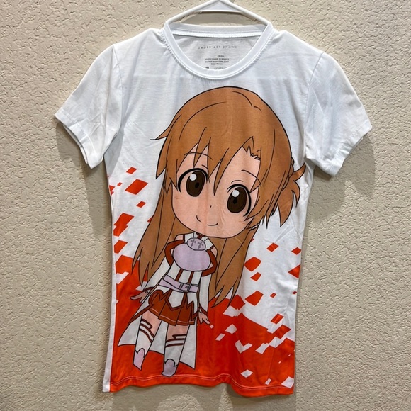 SWORD ART ONLINE WOMEN T-SHIRT ASUNA - Picture 1 of 5